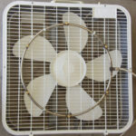 Misting Fan Kit on Fan